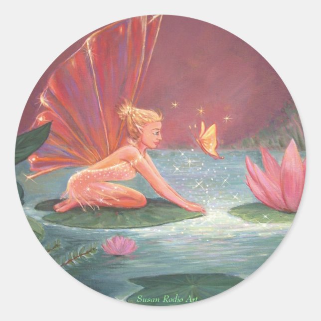 Adesivo A Fada Lotus Pond (Frente)