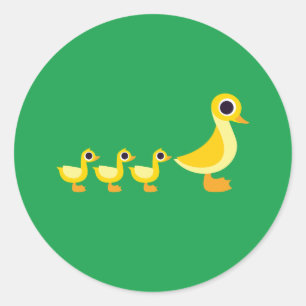 Adesivo A família do pato