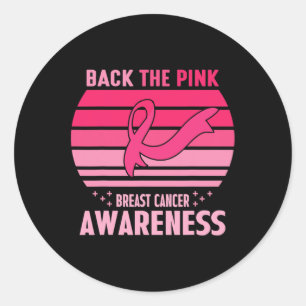 Adesivo A Fita Rosa, Bandeira Americana, Cancer da Mama Aw