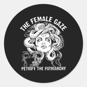 Adesivo A Gaze Feminina Petrify A Patriarquia