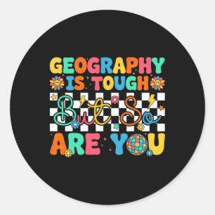 Adesivo A Geografia É Difícil Mas Você Também É Divertido 