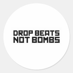 Adesivo A gota bate não as bombas 3