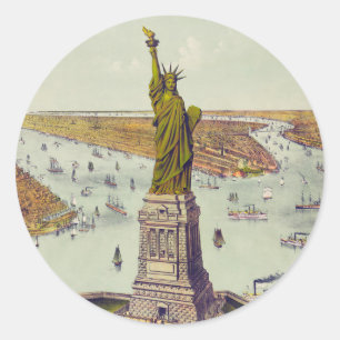 Adesivo A Grande Estátua de Bartholdi, Estátua da Liberdad