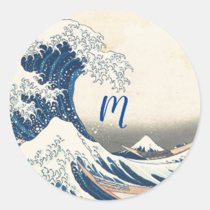 Adesivo A Grande Onda - Arte Japonesa