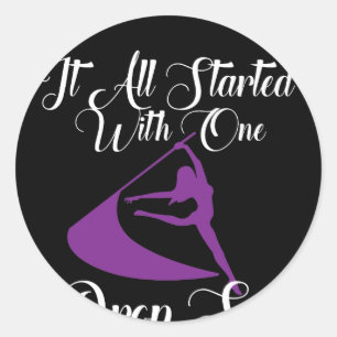 Adesivo A guarda de cor começou com uma rotação da gota