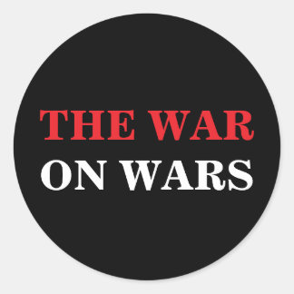 Adesivo A Guerra contra Guerras