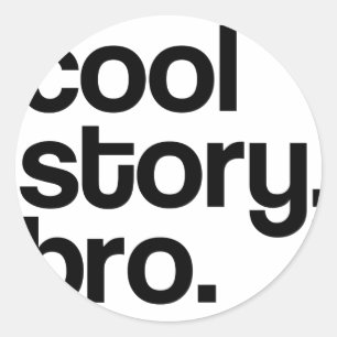 ADESIVO A HISTÓRIA LEGAL ORIGINAL BRO