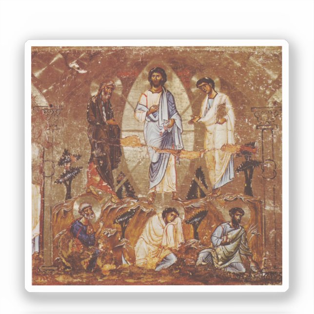 Adesivo A Icone da Transfiguração de Cristo (Frente)