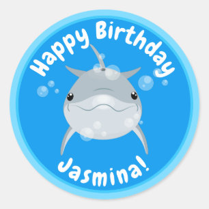 Adesivo A ilustração de desenhos animados de bolhas de g