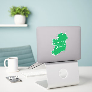 Adesivo A Irlanda Está No Meu Coração