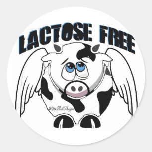 Adesivo A lactose livra a vaca