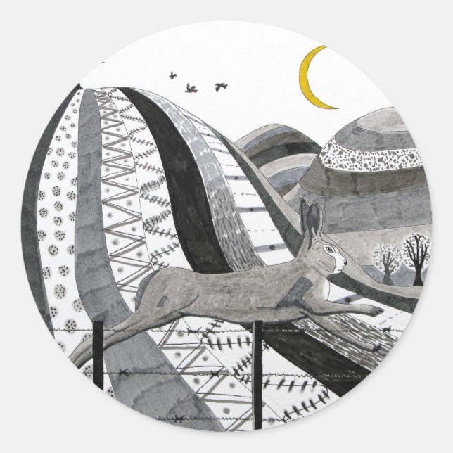 Adesivo A lebre (Frente)