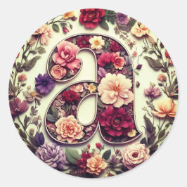 Adesivo A letra A Envelope Sticker