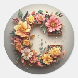 Adesivo A letra C Envelope Sticker