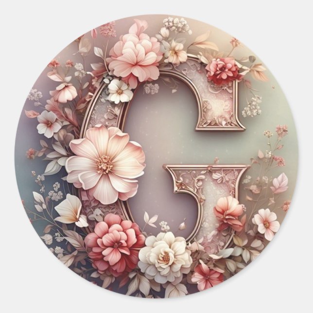 Adesivo A letra G Envelope Sticker (Frente)