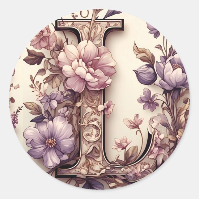 Adesivo A letra L Envelope Sticker (Frente)