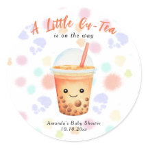 A Little Cu-Tea Bubble Tea Baby Shower