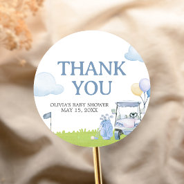 Adesivo A Little Putter Golf Baby Shower