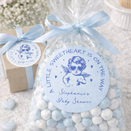 Adesivo A Little Sweetheart Valentines Boy Baby Shower