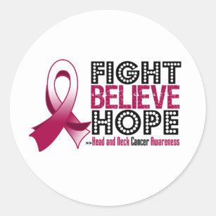 Adesivo A luta acredita a esperança - o cancer principal e