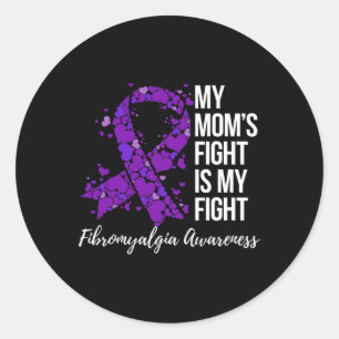 Adesivo A Luta Da Mãe É A Minha Luta Contra A Fibromialgia