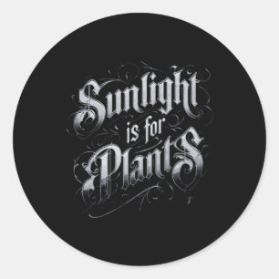 Adesivo A Luz Solar é Para as Plantas