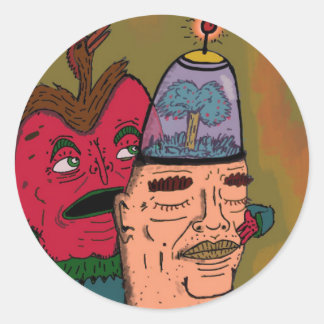 Adesivo A maçã falante