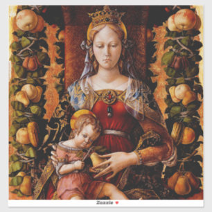Adesivo A Madonna della Candeletta de Carlo Crivelli