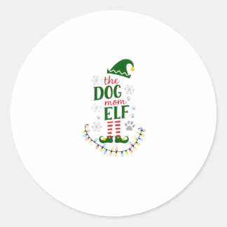 Adesivo A Mãe Cachorro Elfa Natal Cachorros engraçados ama