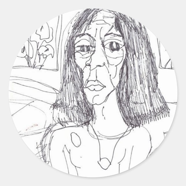 Adesivo a mãe de plástico (Frente)