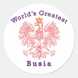 Adesivo A maior águia busia do mundo
