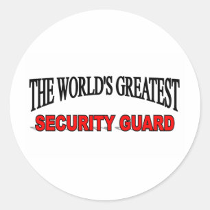 Adesivo A maior Guarda de segurança do mundo