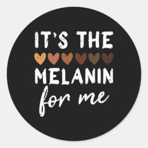 Adesivo A Melanina Para Mim Melanata História Negra Mês 1