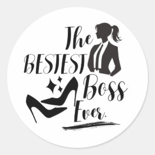 Adesivo A melhor Lady Boss