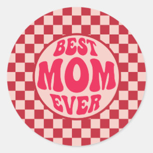 Adesivo A melhor mãe do Dia de as mães