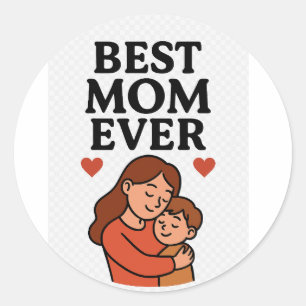 Adesivo A melhor mãe já deu um belo palito para a mãe