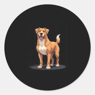 Adesivo A melhor vida com a camiseta Dogo Canario Long Sle