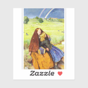 Adesivo A Menina Cega por John Everett Millais