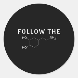 Adesivo A Mental da Dopamina Chemical Structure Fun Scienc