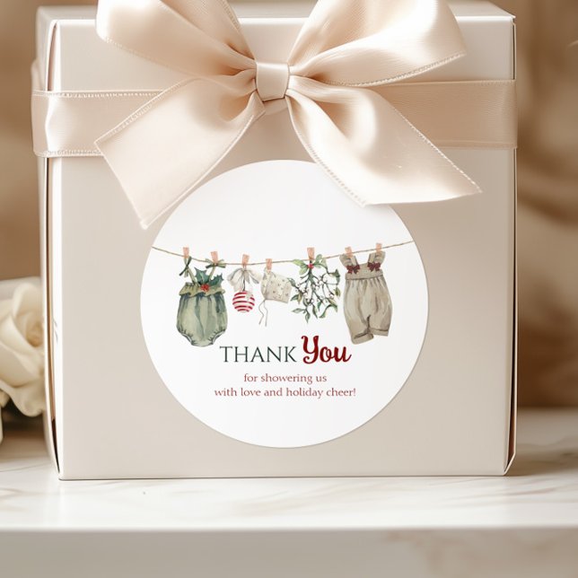 Adesivo A Merry Little Girl Christmas Clothes Thank You (Criador carregado)