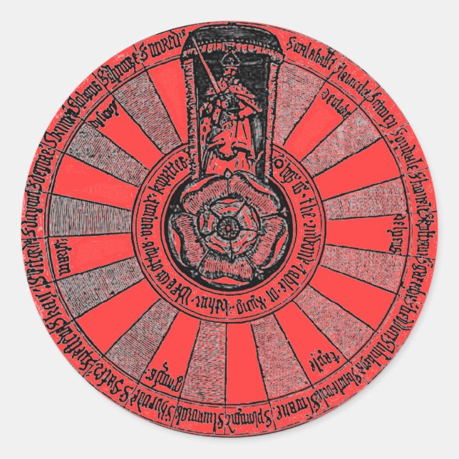 Adesivo A Mesa redonda de Arthur (Frente)