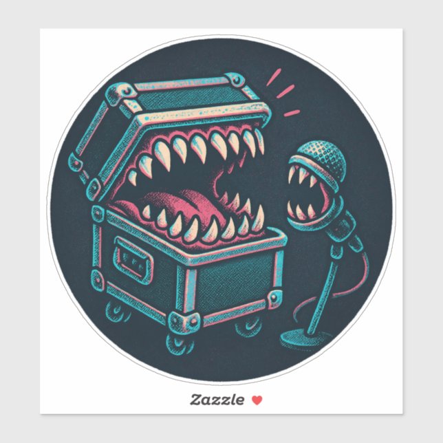 Adesivo A Mímica do Karaoke (Folha)