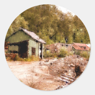 ADESIVO A MINA DOURADA ANTIGA