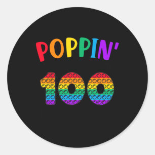 Adesivo A Minha Maneira De Passar 100 Dias De Crianças Esc