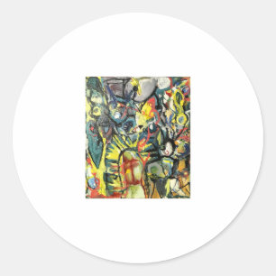 Adesivo A Missão Abstrato Jeff Hankamer Artjunkhaus Art
