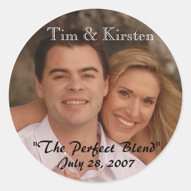 Adesivo "A mistura perfeita" (Frente)