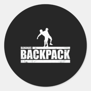 Adesivo A Mochila De Bananas Desafiada Pelo Tc