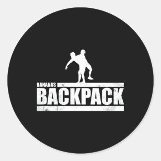Adesivo A Mochila De Bananas Desafiada Pelo Tc