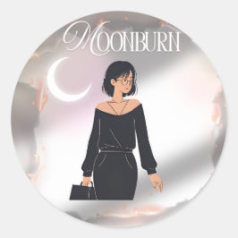 Adesivo A MOONBURNA (a ascensão depois que você queima)