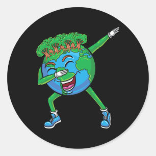 Adesivo A Morder A Terra Para Crianças Do Dia Da Terra